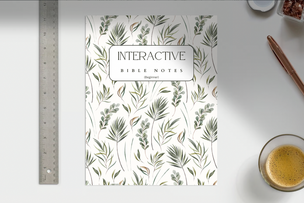 A Printable Bible Journal